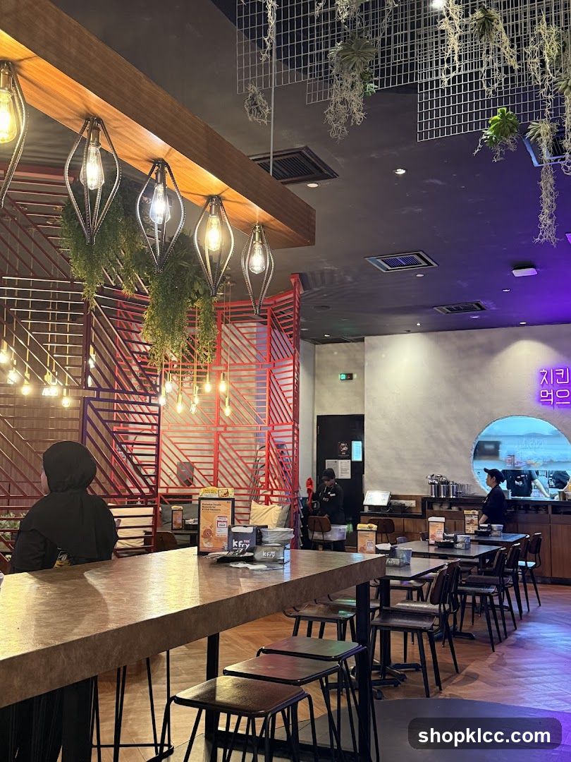 Restaurant Interior with Modern Decor