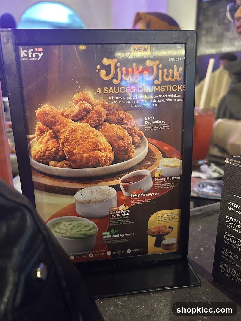 KFry 4 Sauces Drumsticks