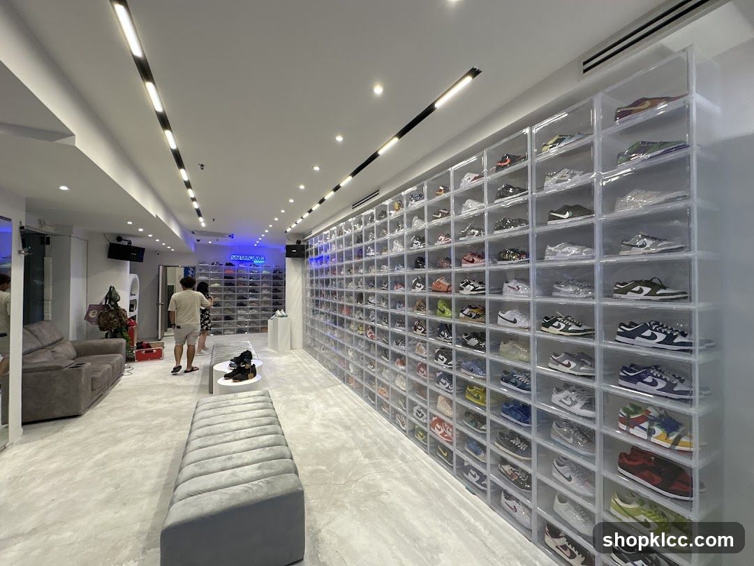 Sneaker Store Interior