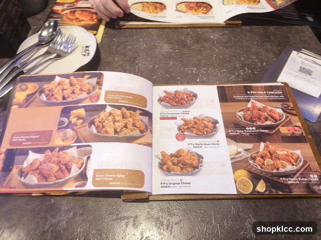 K'Fry Menu