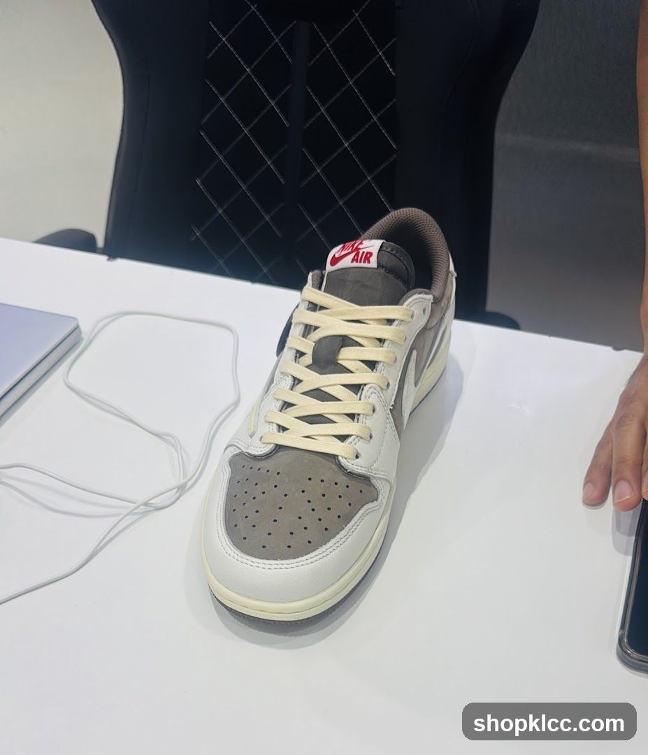 Sneaker on a Desk