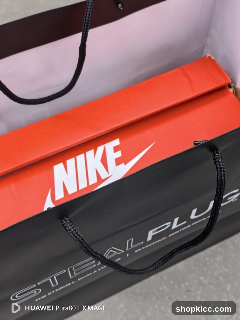 Shopping Bag with Nike Box