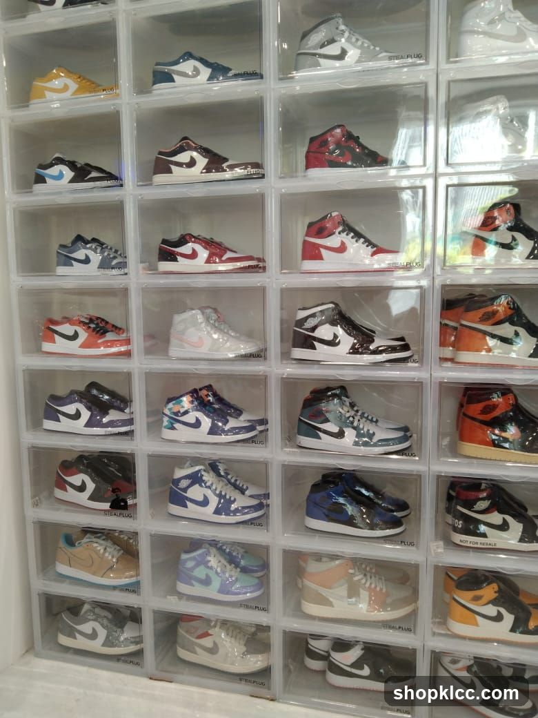 Display of Sneakers