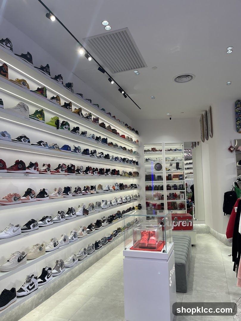 Sneaker Store Interior