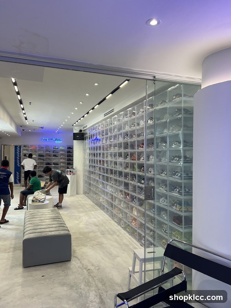 Sneaker Store Interior