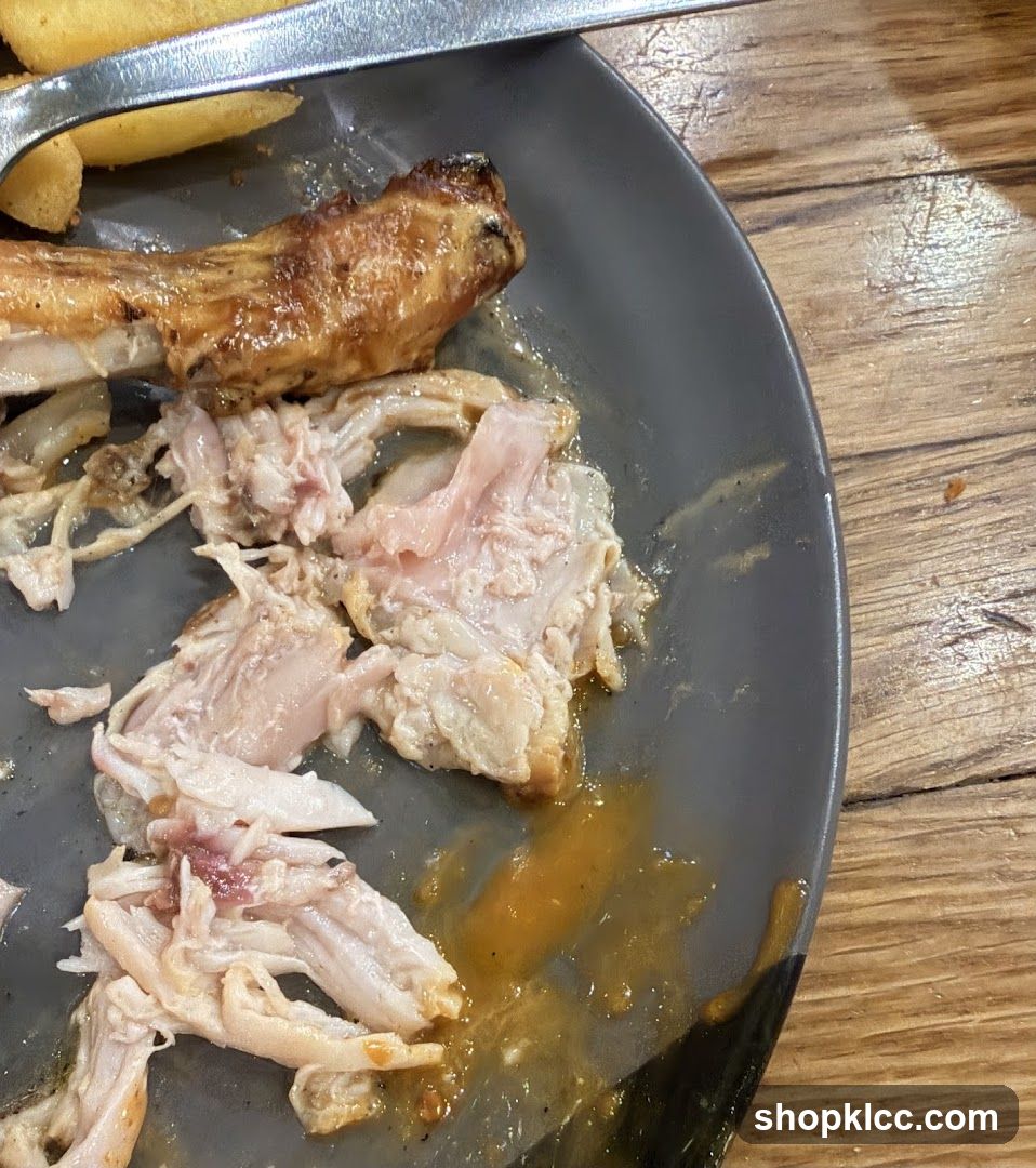 Leftover Chicken and Fries