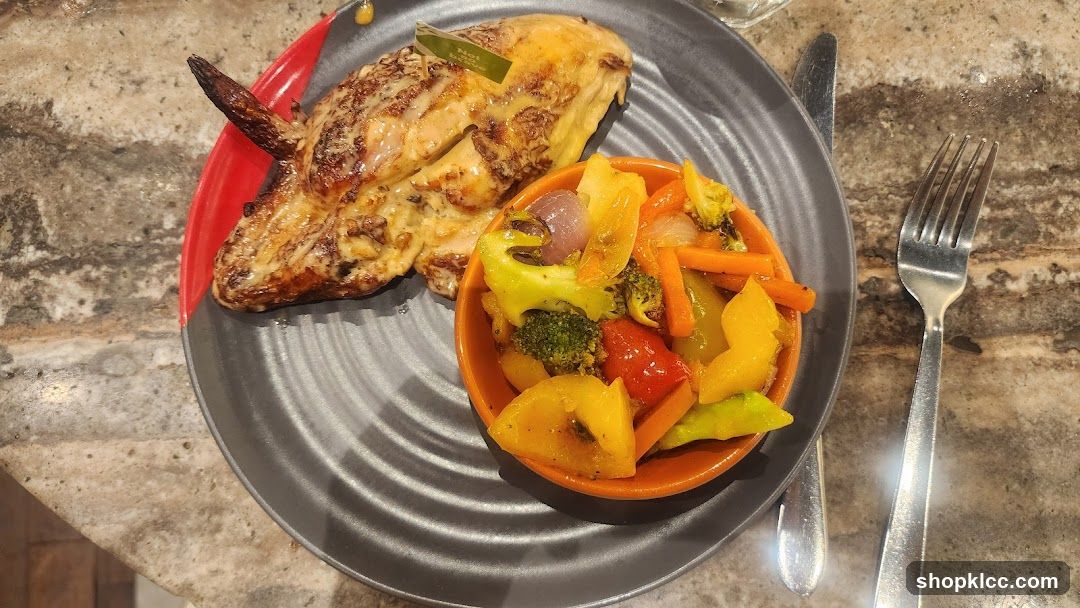 Grilled Chicken with Roasted Vegetables