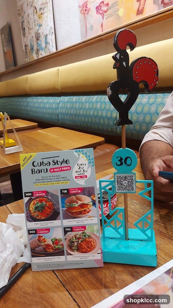 Menu Promotion