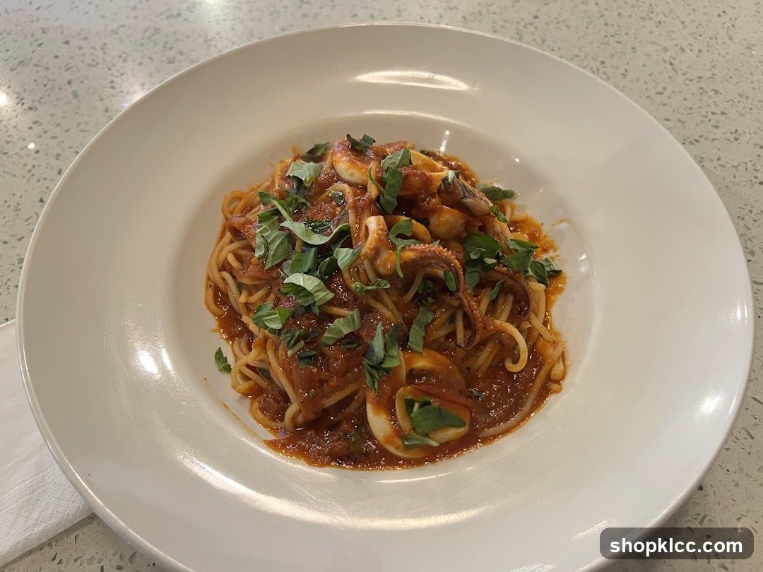 Spaghetti with Seafood