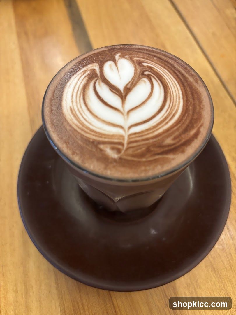 Hot Chocolate with Latte Art