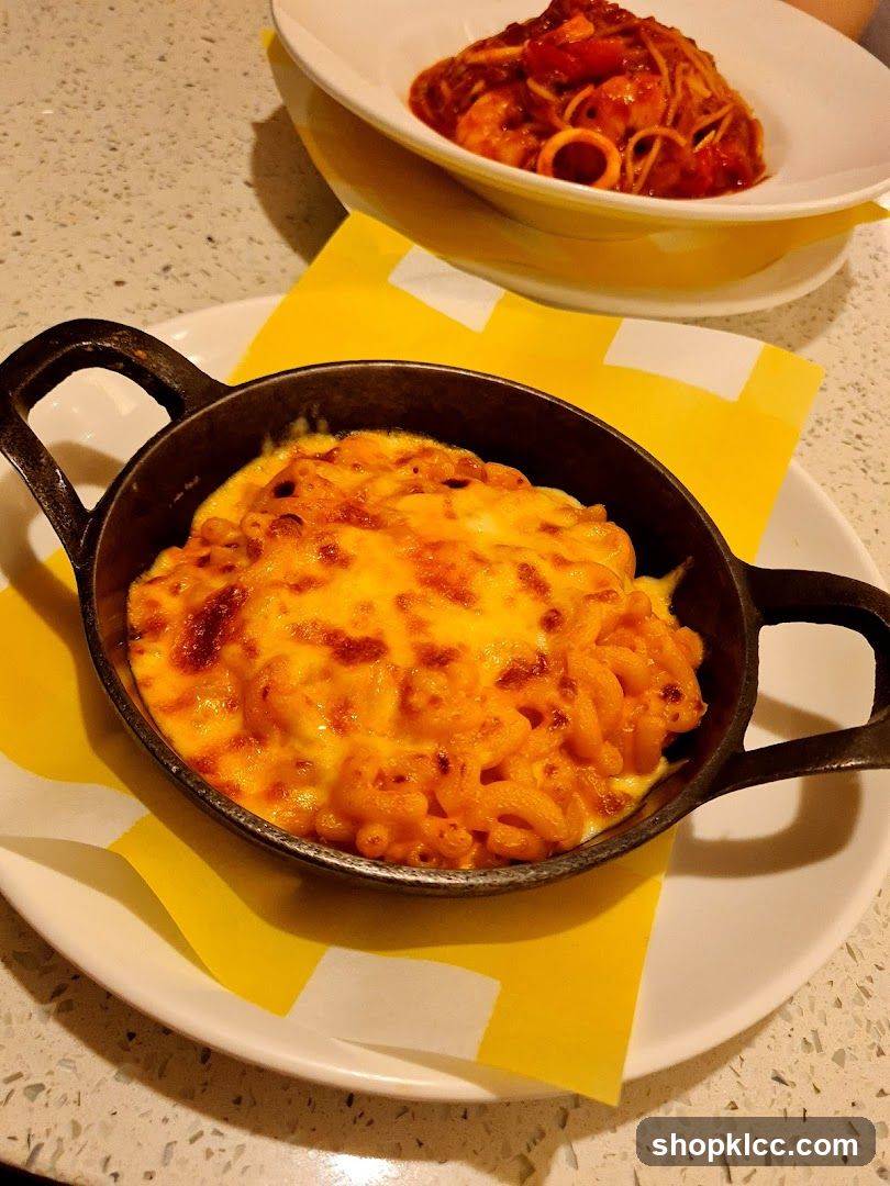 Macaroni and Cheese with Seafood Pasta