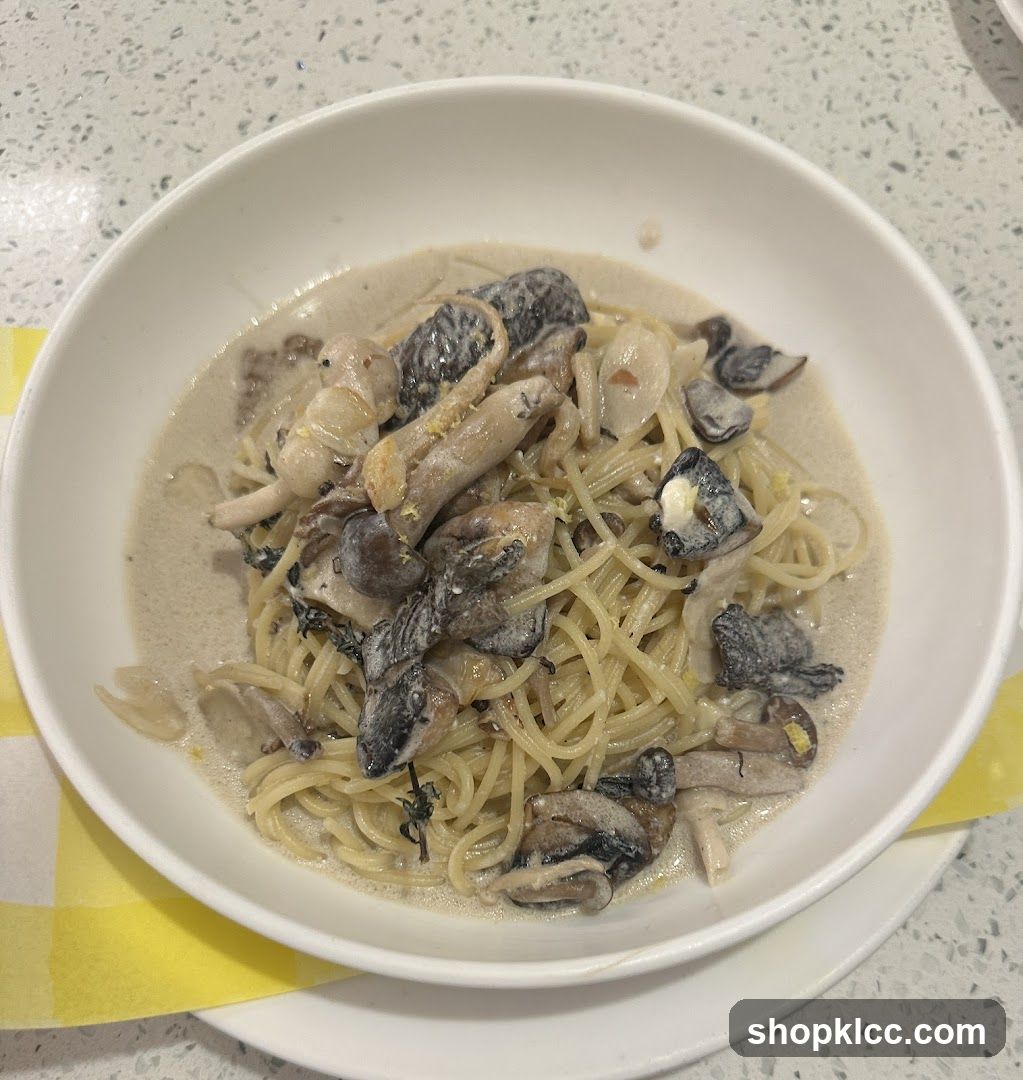 Mushroom Pasta