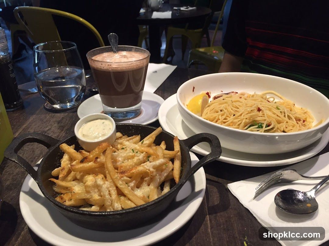 Table with Food and Drink
