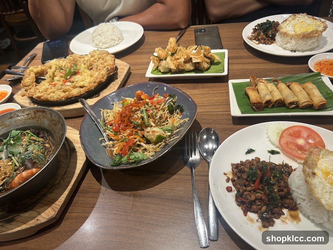 Thai Food Spread