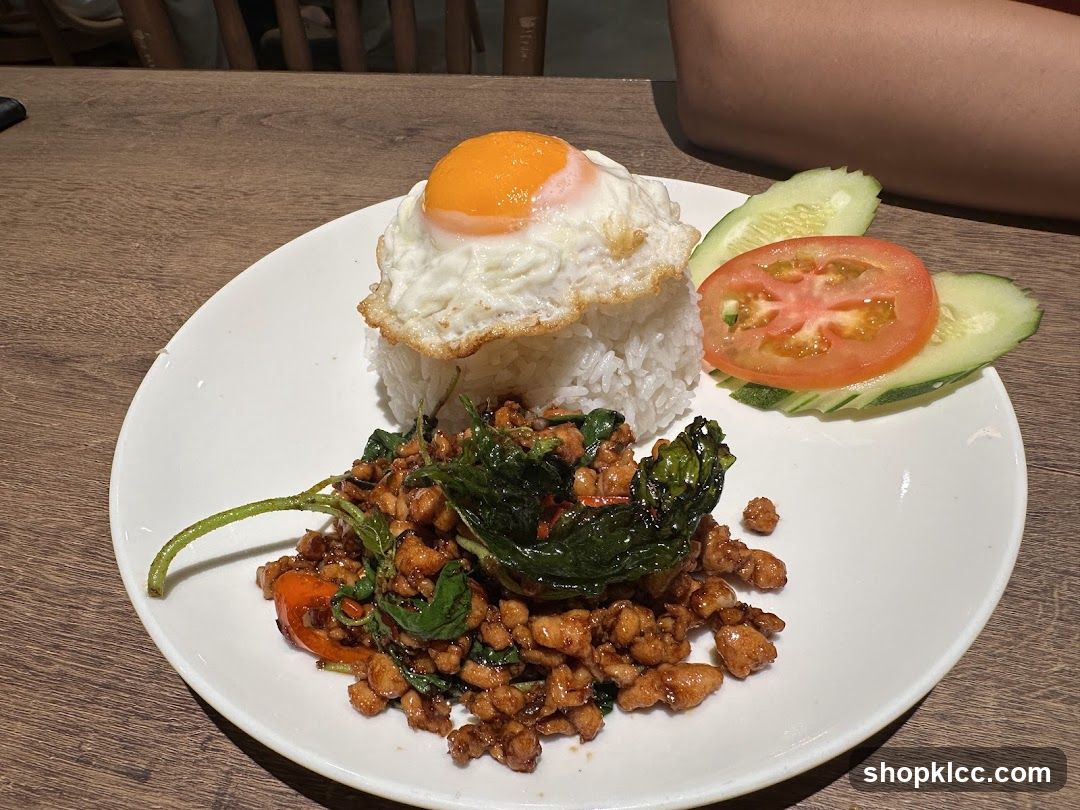 Thai Basil Chicken with Rice