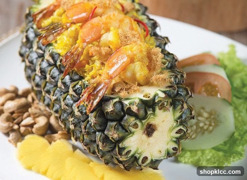 Pineapple Fried Rice with Shrimp