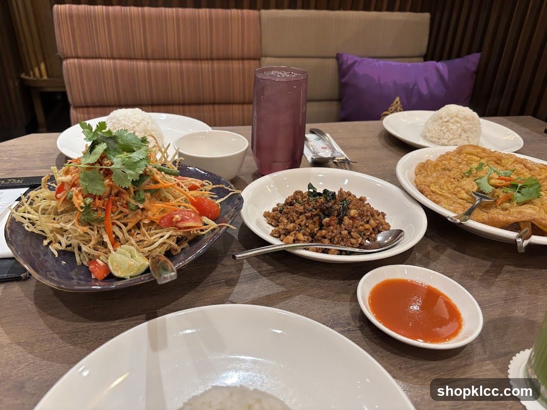 Thai Food Spread