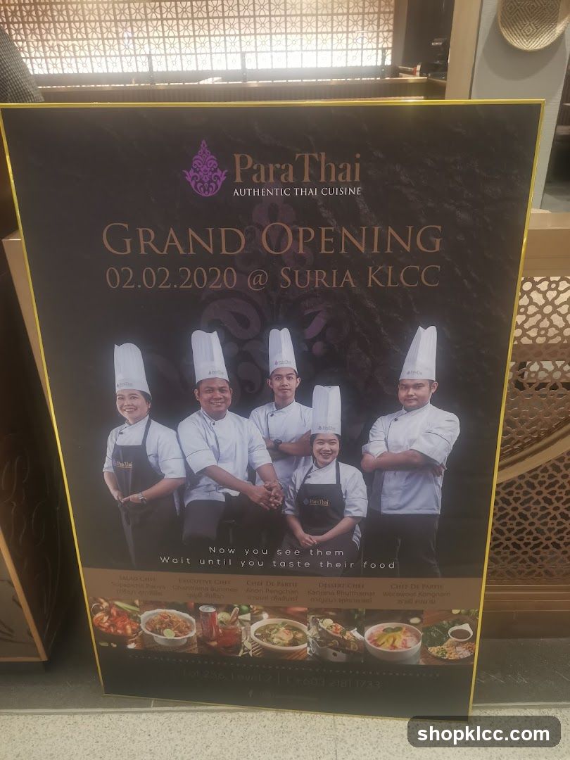 ParaThai Grand Opening Poster