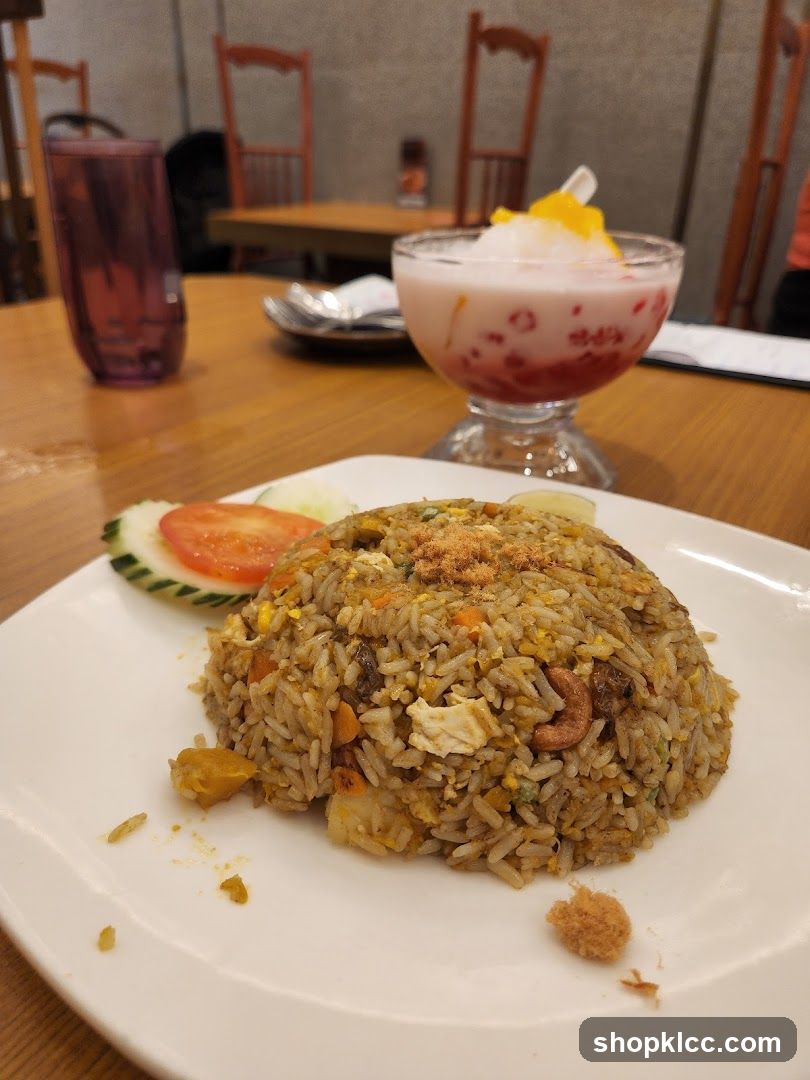 Fried Rice and Dessert