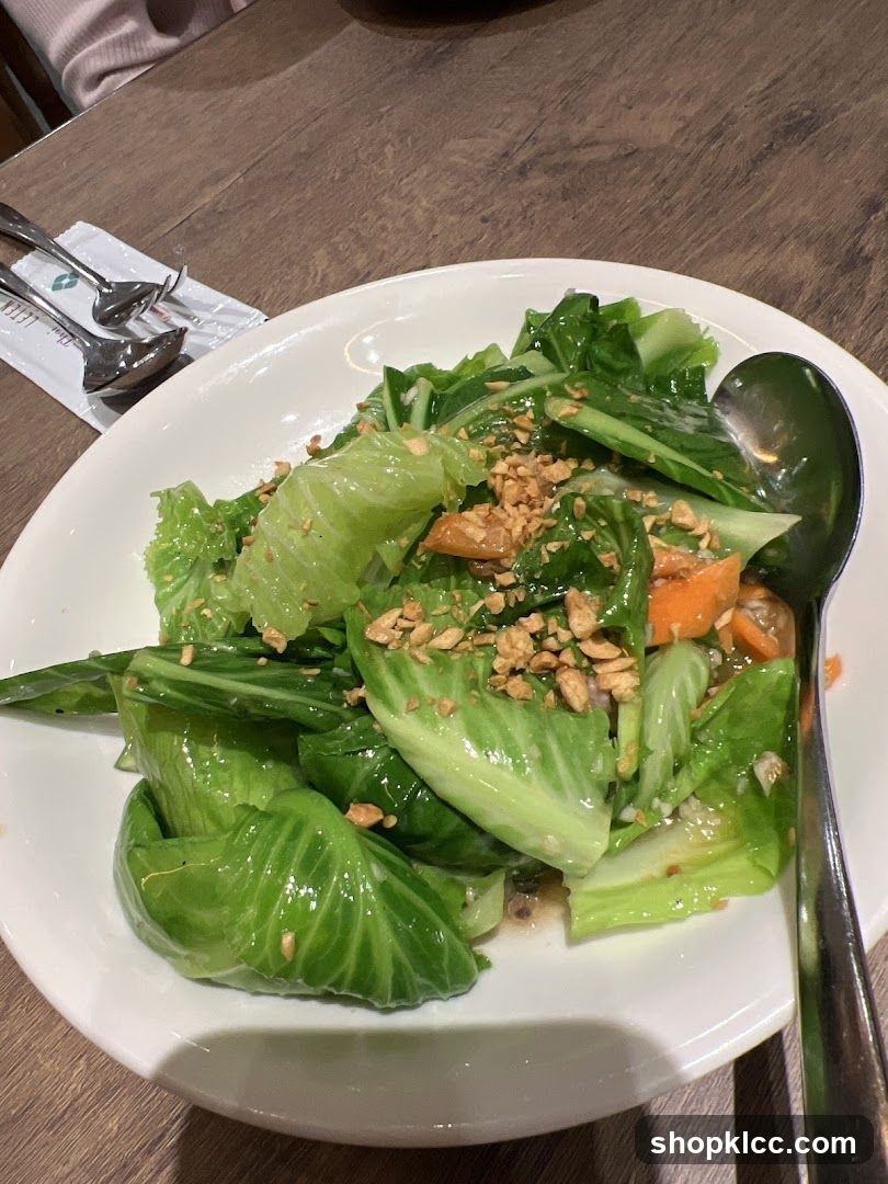 Stir-fried Greens with Garlic
