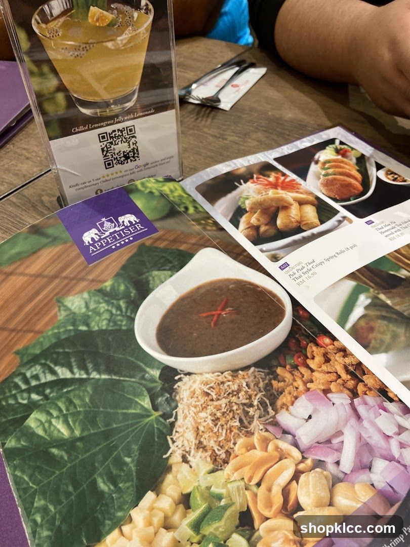 Appetiser Menu