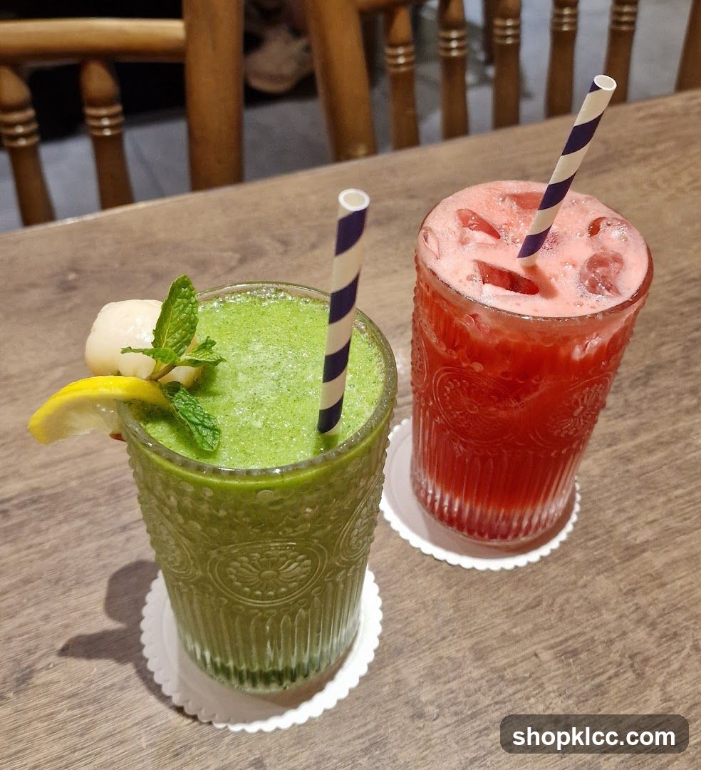 Two Refreshing Drinks
