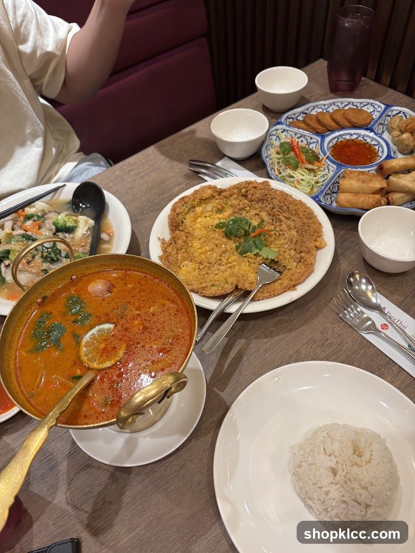 Thai Food Spread