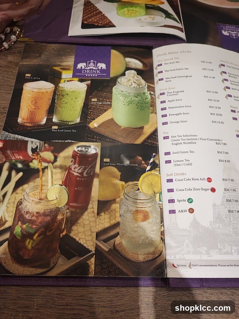 Drink Menu