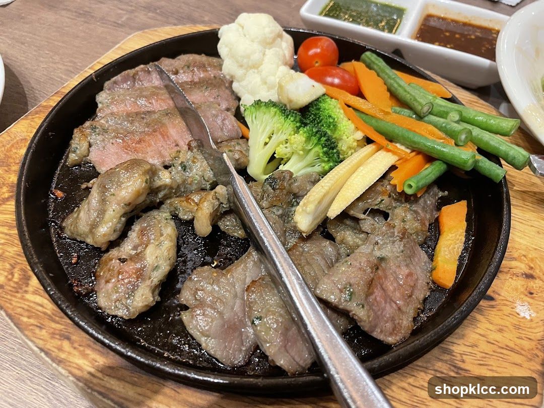 Sizzling Steak Platter