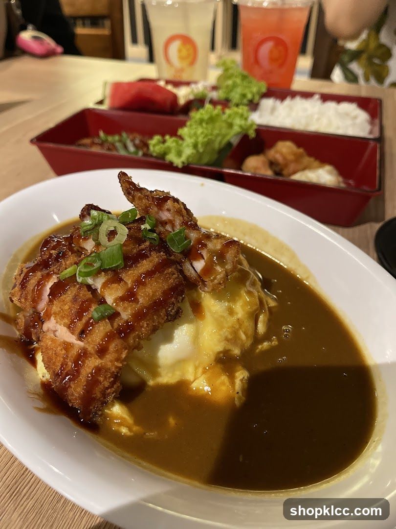 Curry Rice with Fried Chicken