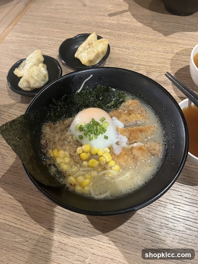 Ramen with Gyoza