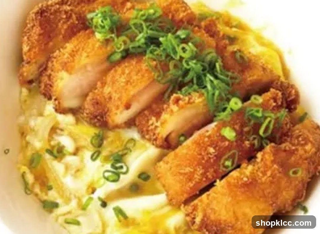 Chicken Katsu Donburi