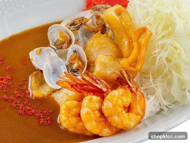 Seafood Curry with Rice