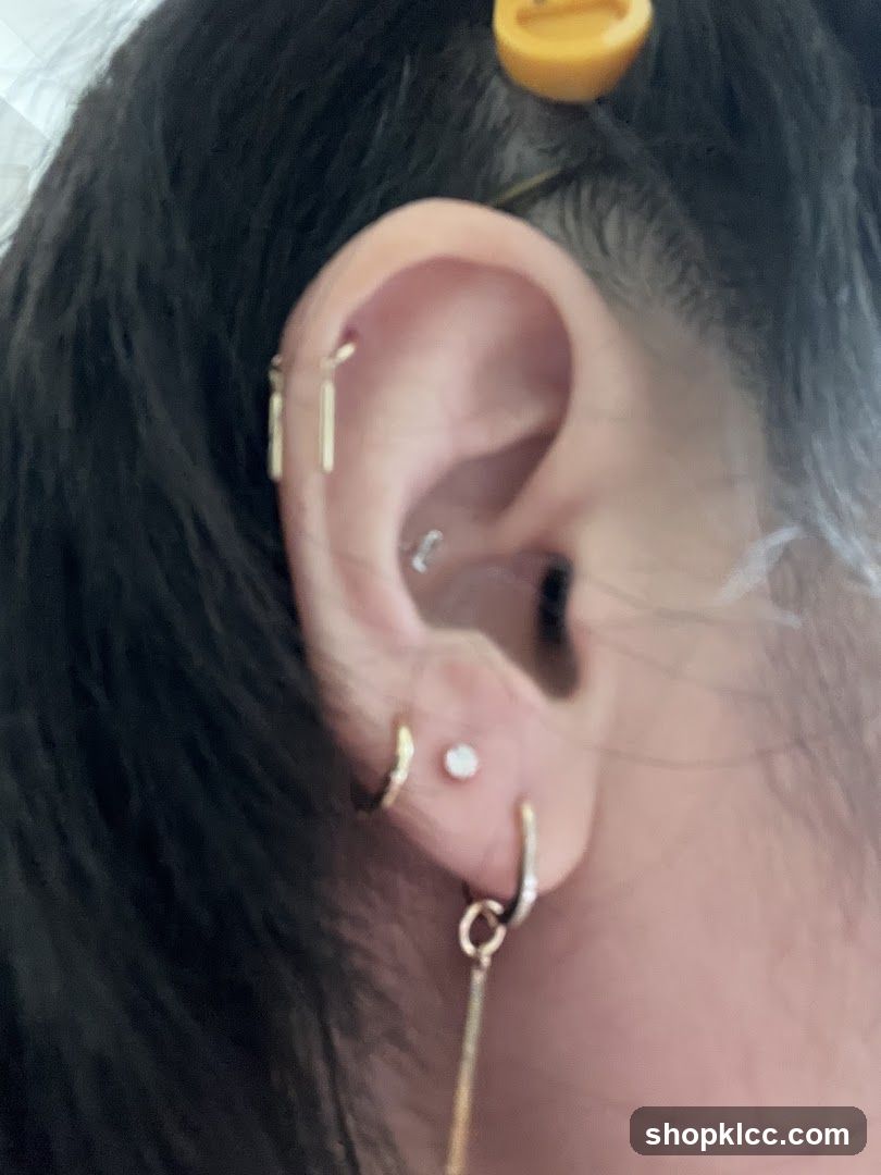 Multiple Ear Piercings