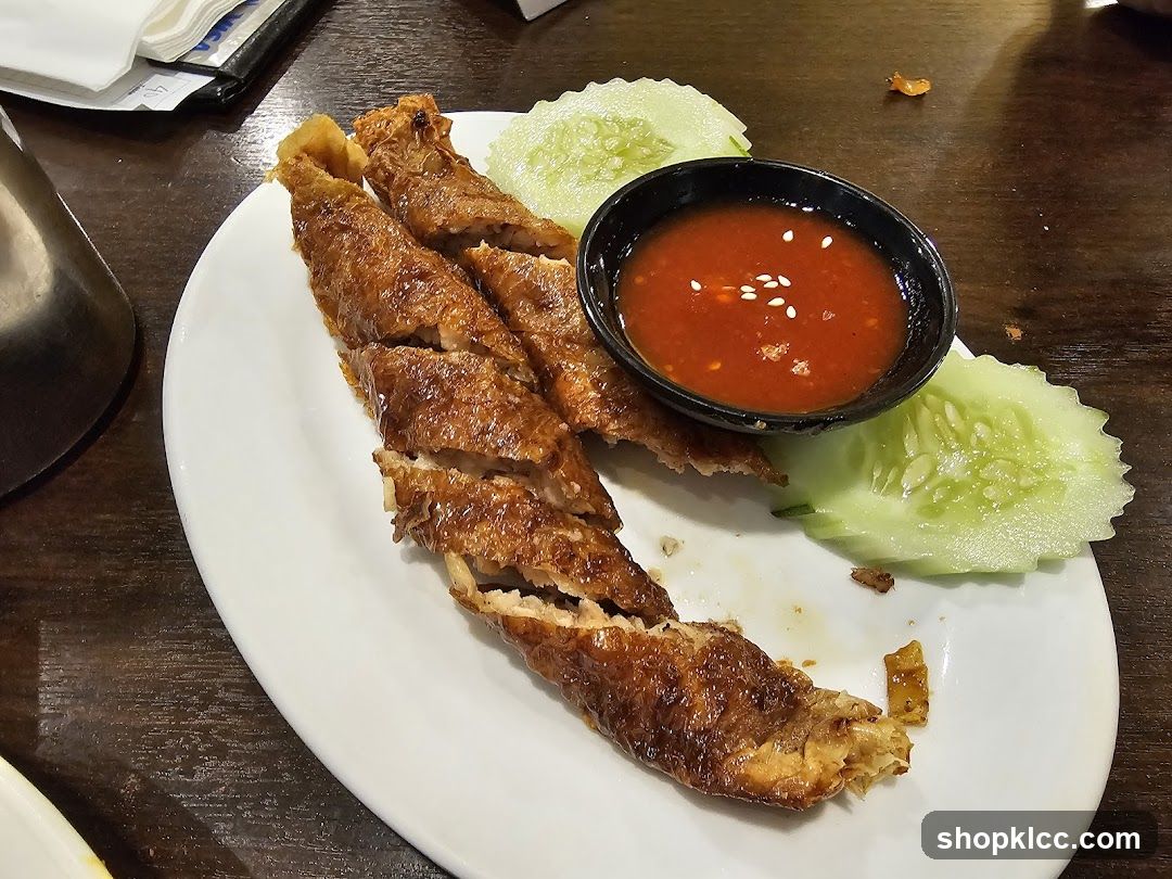 Fried Rolls with Dipping Sauce