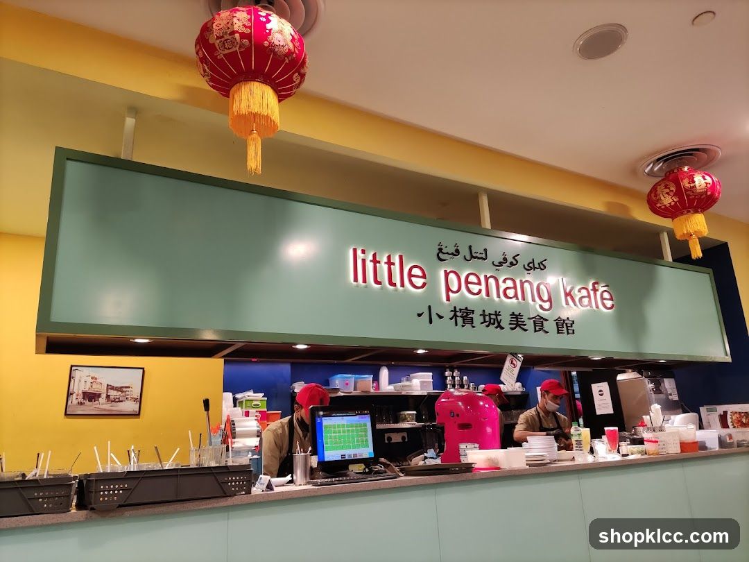 Little Penang Kafe Counter