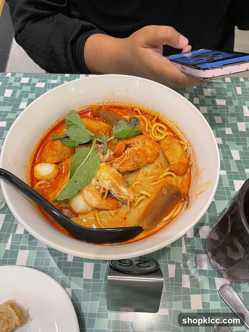 Laksa Dish