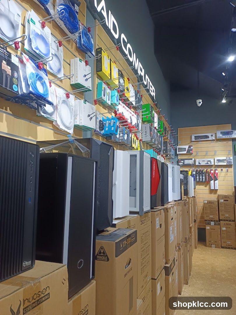 Computer Store Interior