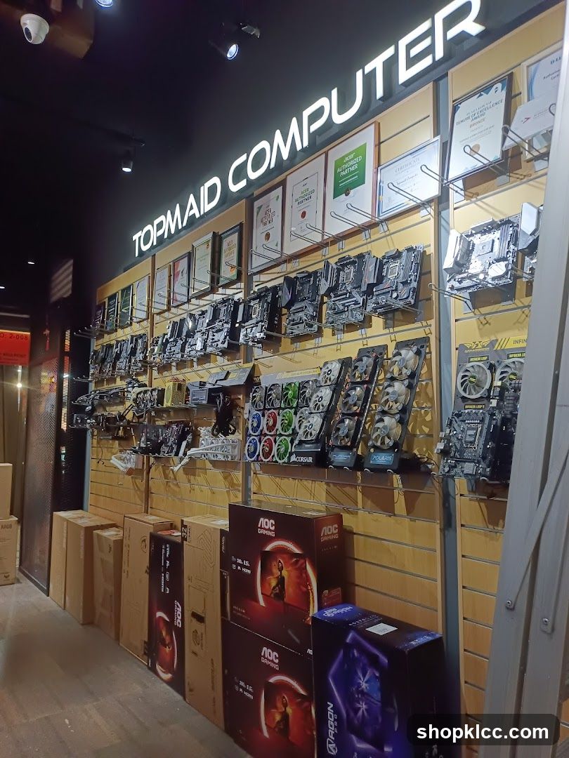 Computer Store Interior