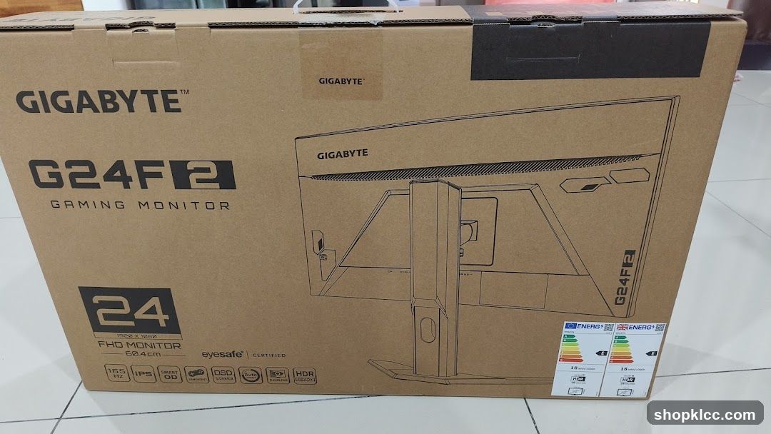 Gigabyte G24F2 Gaming Monitor Box