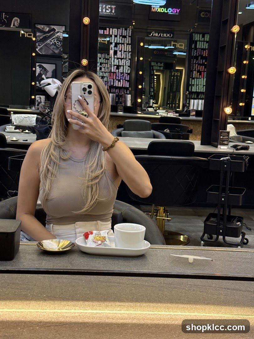 Salon Interior with Client
