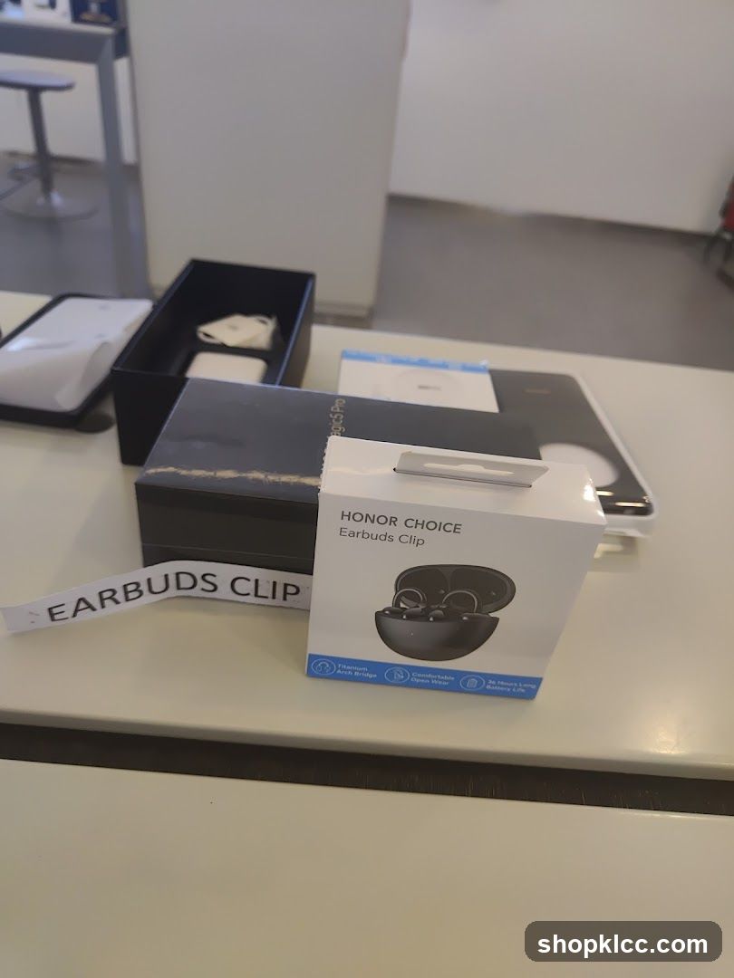 Honor Choice Earbuds Clip Box