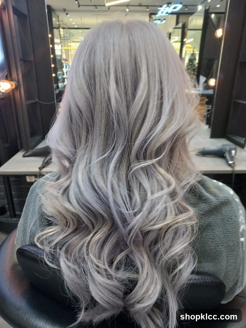 Woman with Ash Blonde Hair