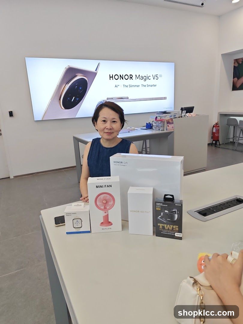 Honor Store Display