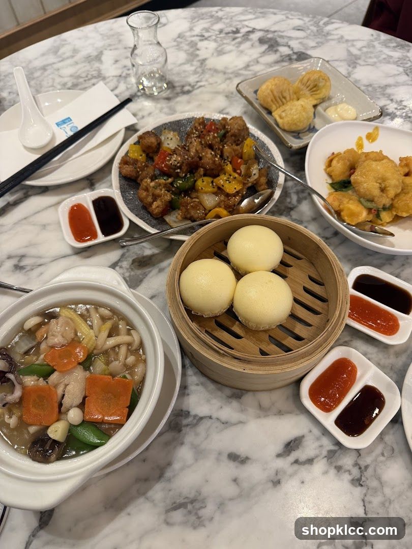 Assortment of Chinese Dishes