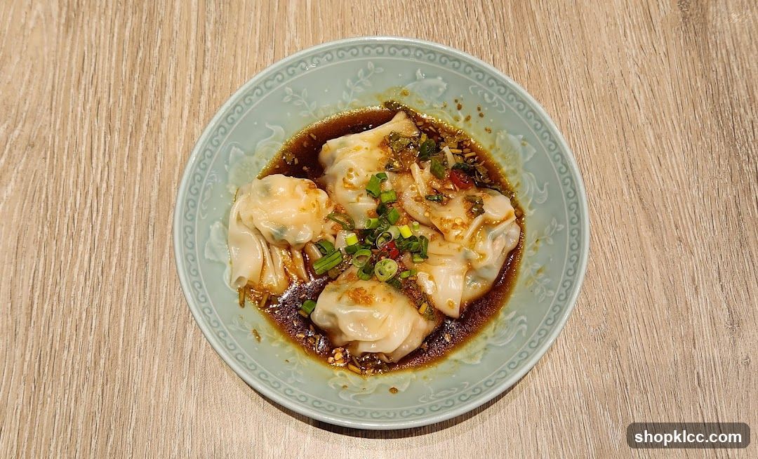 Wontons in Chili Oil