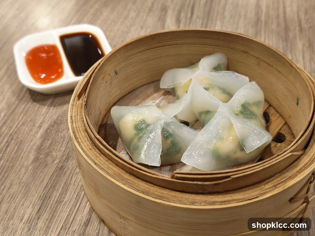 Steamed Dumplings with Dipping Sauces