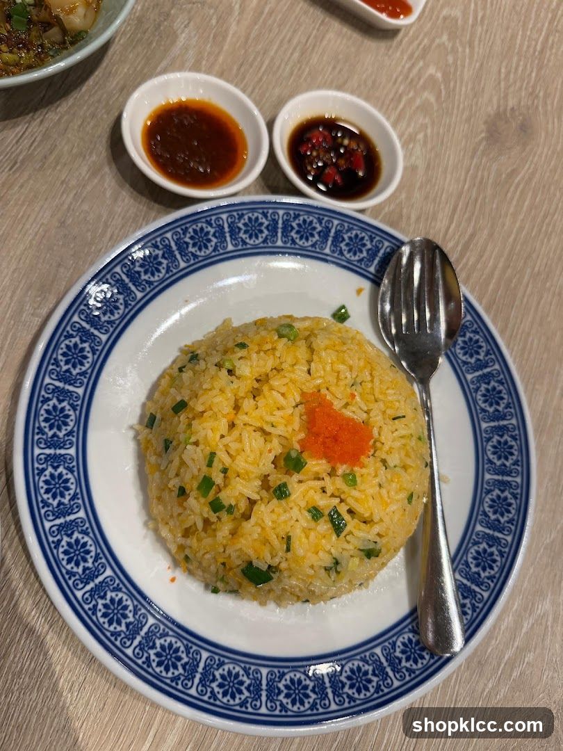 Fried Rice with Roe and Scallions