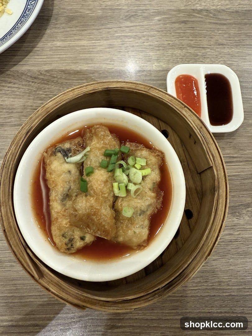 Fried Tofu Skin Rolls