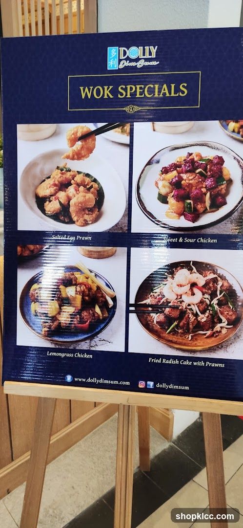 Wok Specials Menu